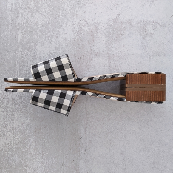 Louise et Cie 'Aydia' Slide Sandals in Gingham 8.5 New In Box! - Picture 4 of 9